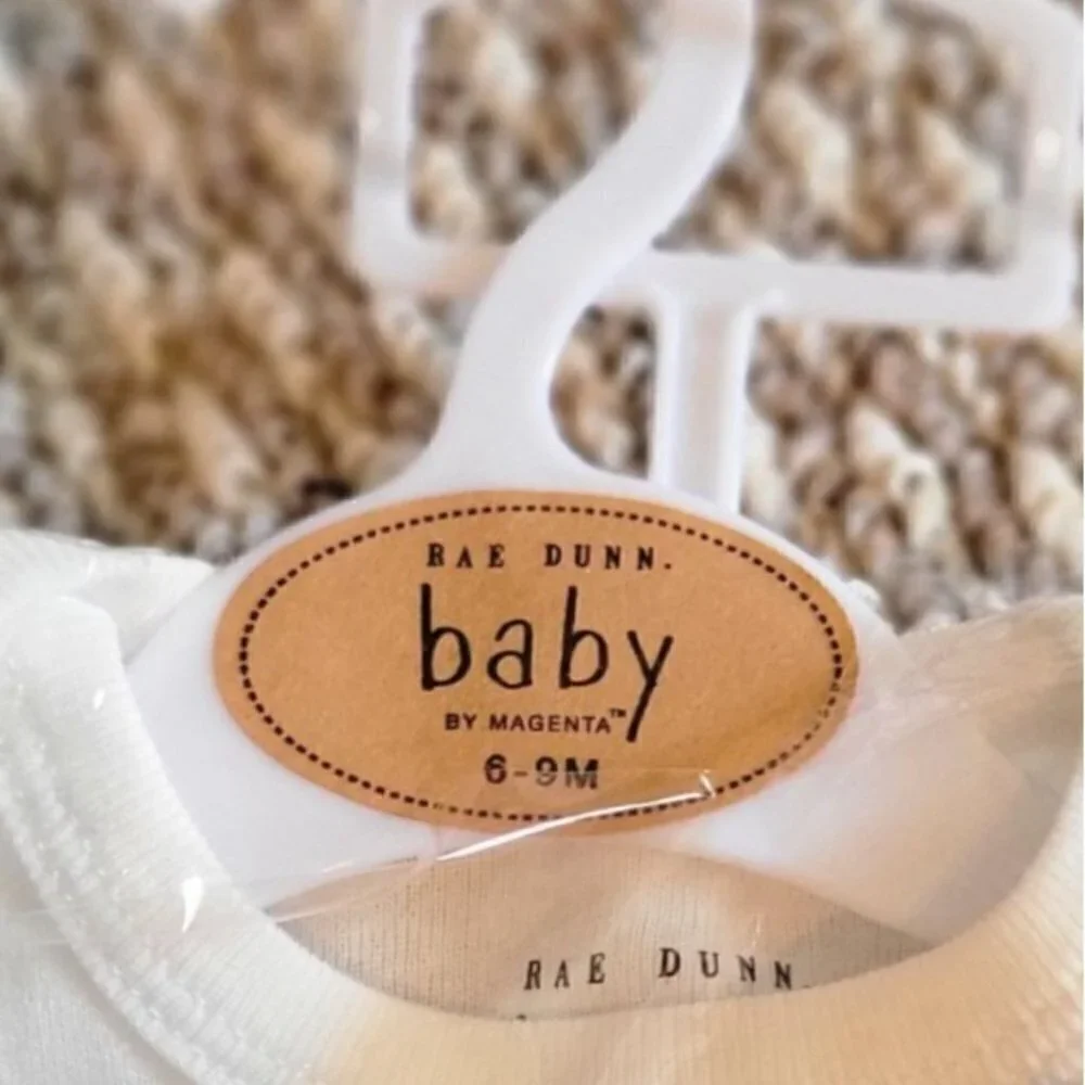 AE DUNN Pumpkin Spice Baby Infant Pant Set With Hat Baby Size 6-9M